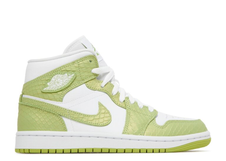 Wmns Air Jordan 1 Mid SE 'Green Python'